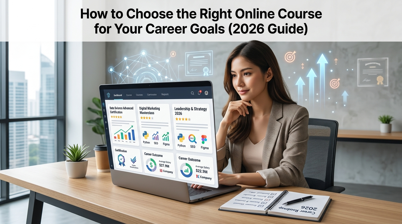 How to Choose the Right Online Course for Your Career Goals