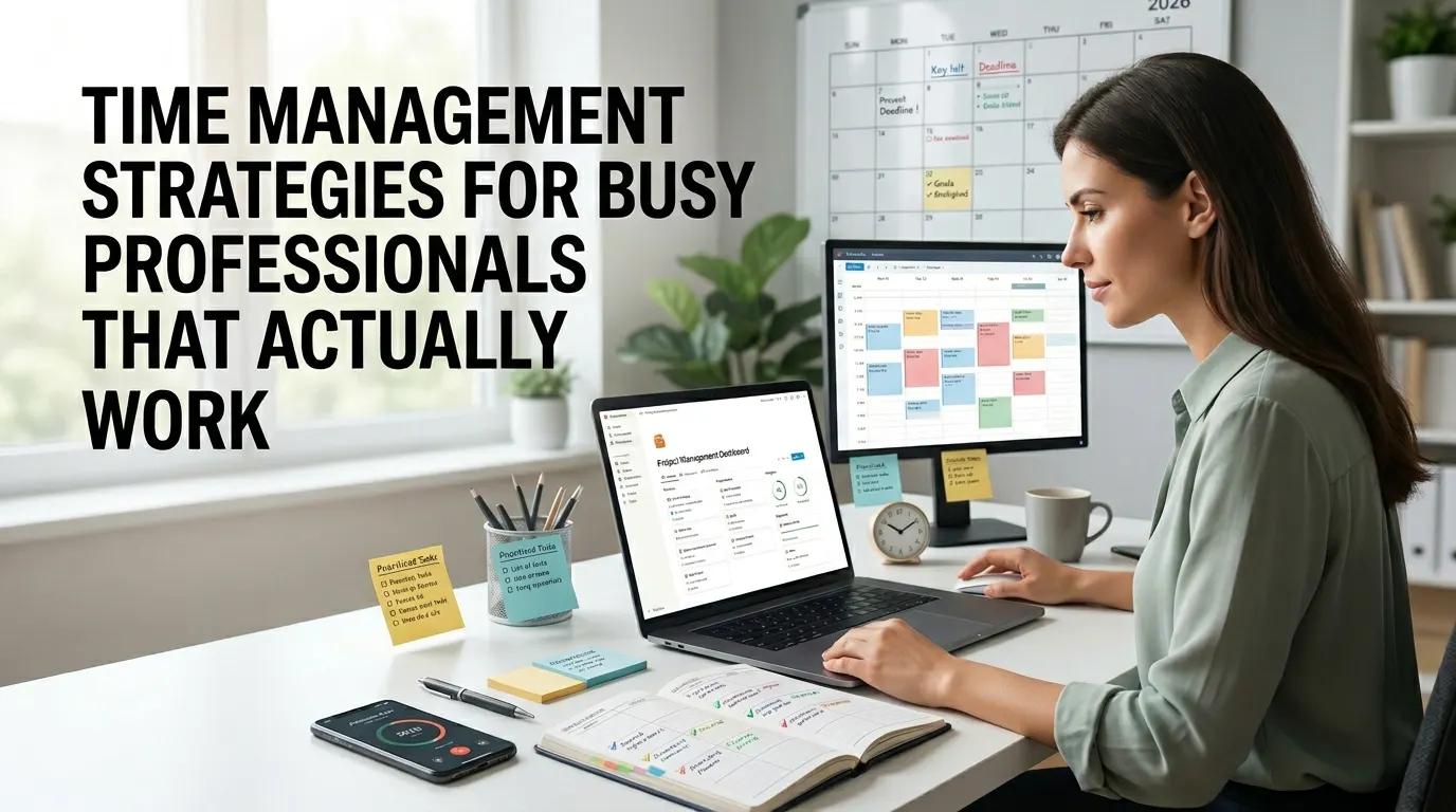 Time Management Strategies for Busy Professionals That Actually Work